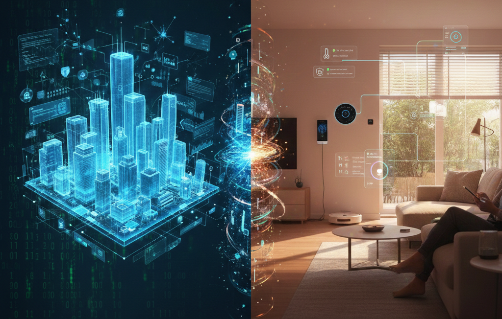 Digital Twin or Smart Home?